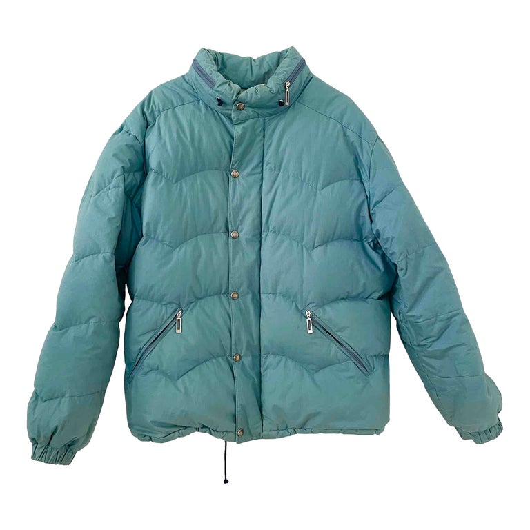 Quilted down jacket