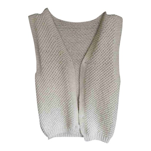 Sleeveless wool vest