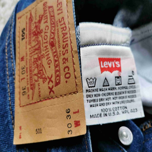 Levi's 501 W30L36 jeans