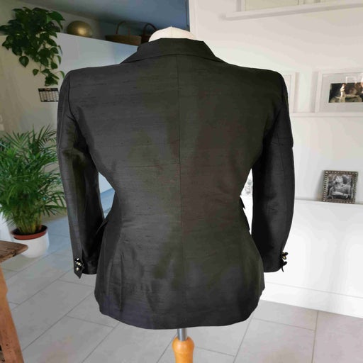 Blazer en soie