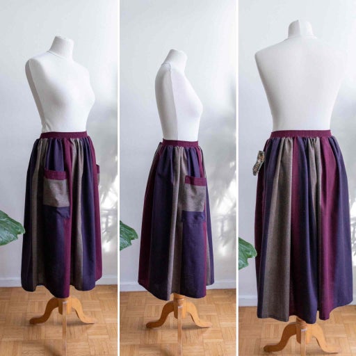 Striped skirt