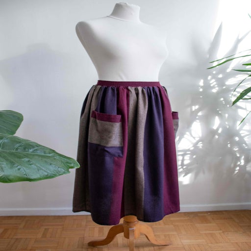 Striped skirt