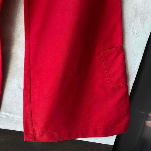 Flared cotton pants