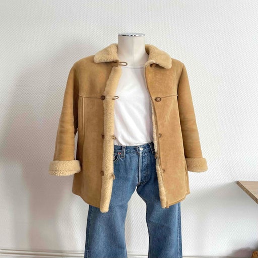 Shearling coat
