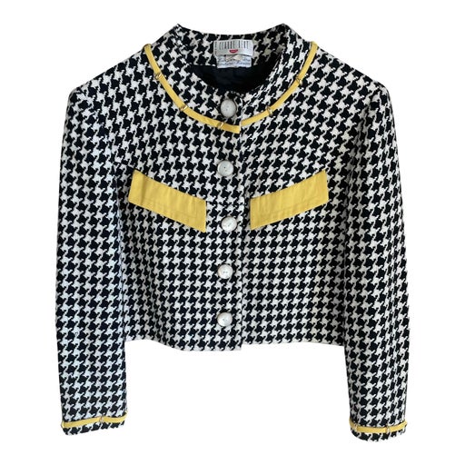 Veste pied-de-poule,