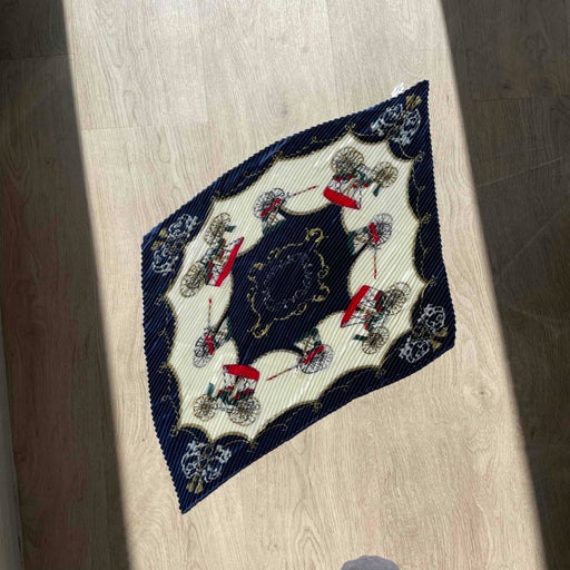 Silk diamond scarf