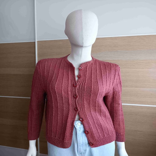 Ribbed cardigan