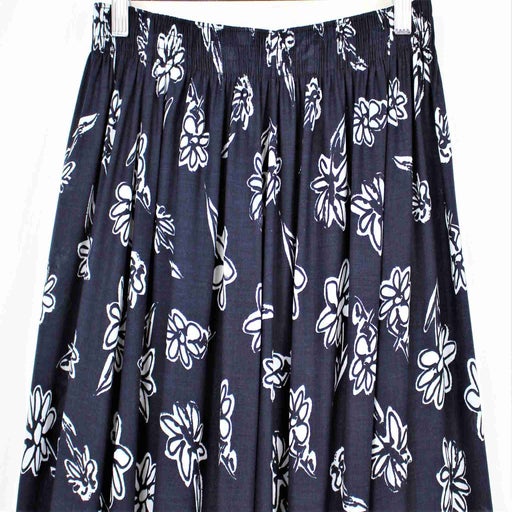 Floral midi skirt