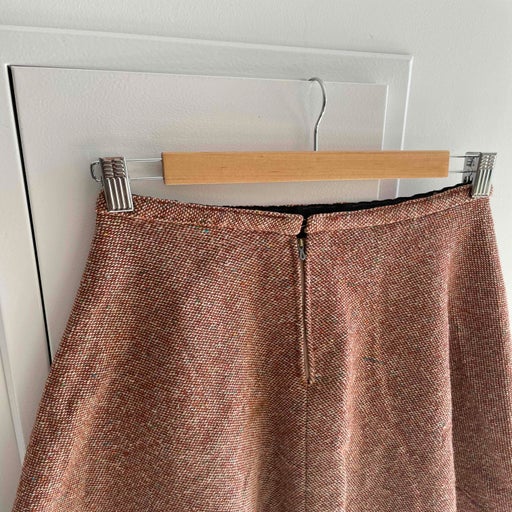Wool skater skirt