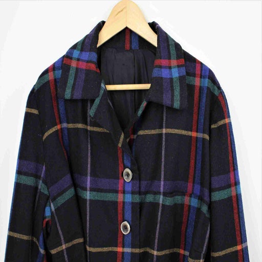 80's plaid jacket