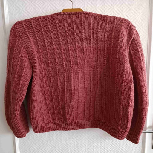 Ribbed cardigan
