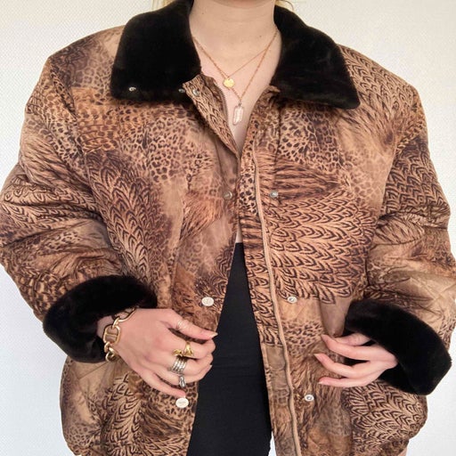 Wild quilted jacket
