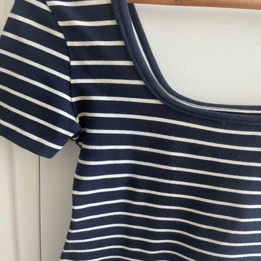Robe marinière en coton