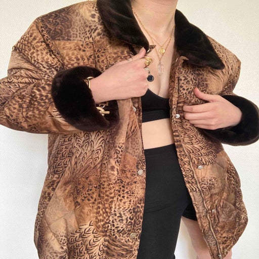 Wild quilted jacket