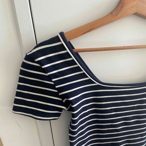 Robe marinière en coton