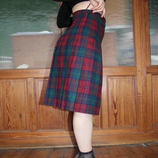 60's tartan skirt