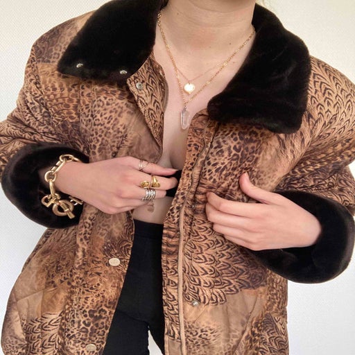 Wild quilted jacket