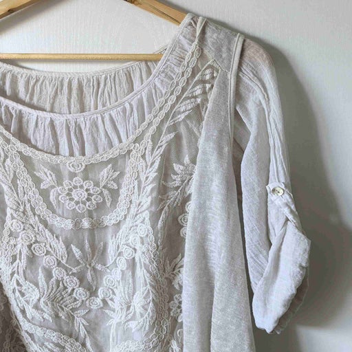 Cotton twin set