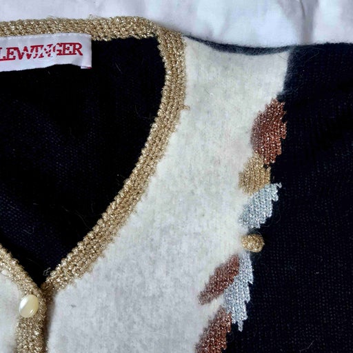 Embroidered cardigan
