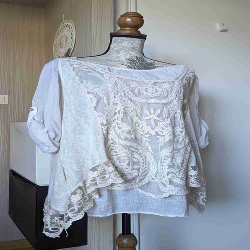 Cotton twin set
