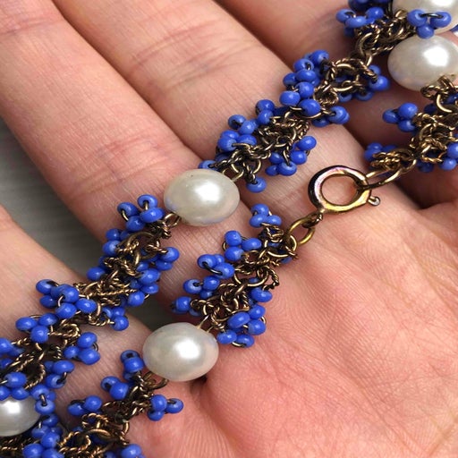 70's pearl bracelet