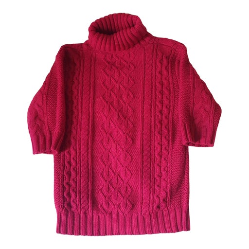 Wool and cotton turtleneck