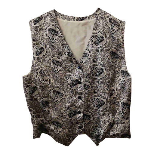 Paisley Sleeveless Vest