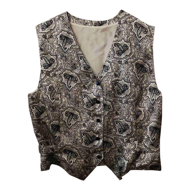 Paisley Sleeveless Vest