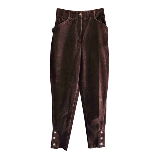 Pantalon en velours côtelé