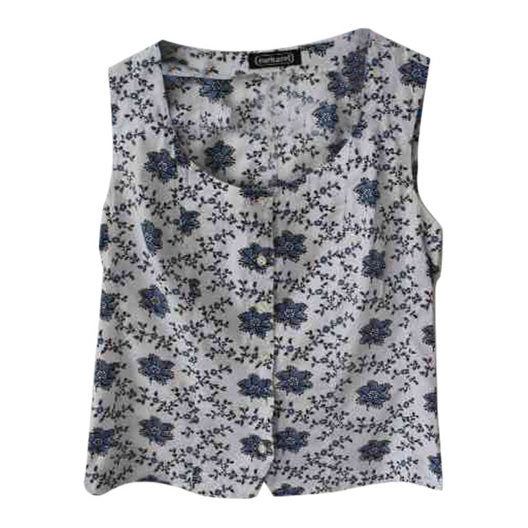 Cacharel cropped top