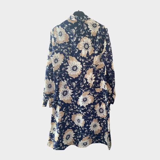 Floral shirt dress