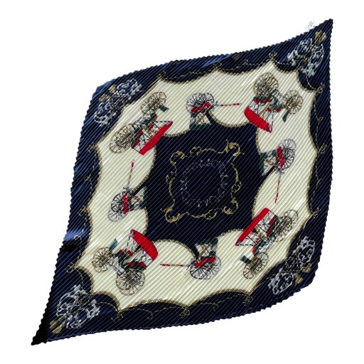Silk diamond scarf