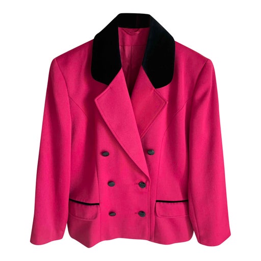 Blazer col en velours