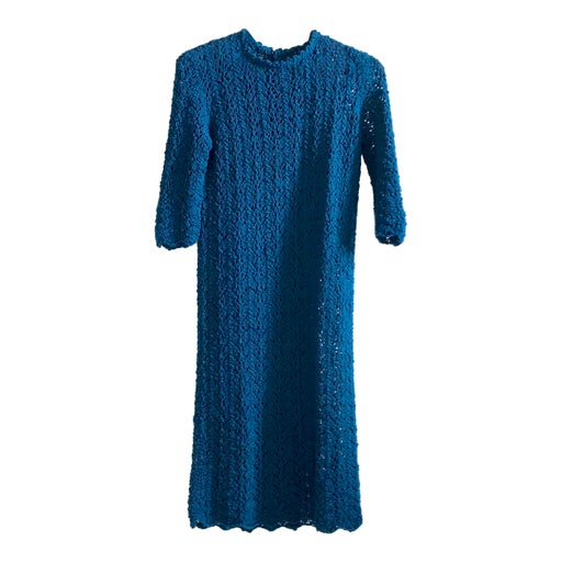 Robe midi en crochet