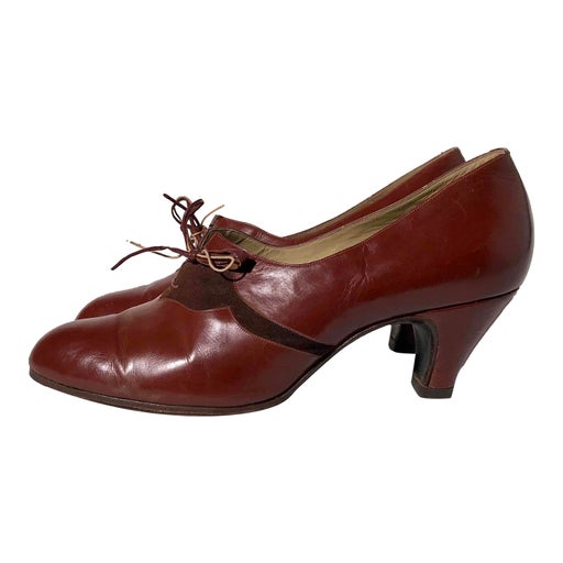 40's leather derbies