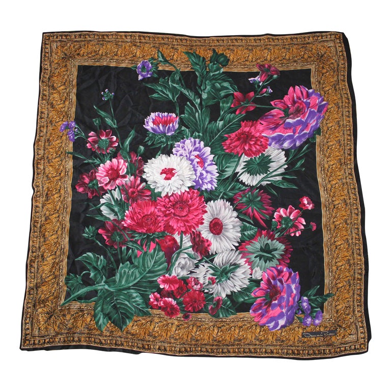 Floral scarf