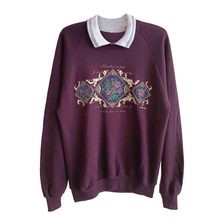 Polo neck sweatshirt