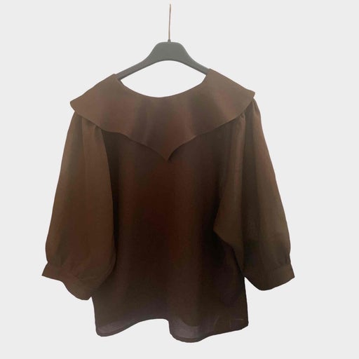 Chocolate blouse