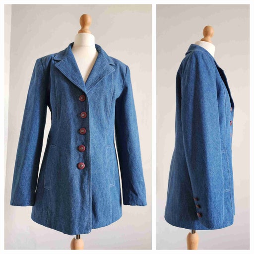 Denim blazer