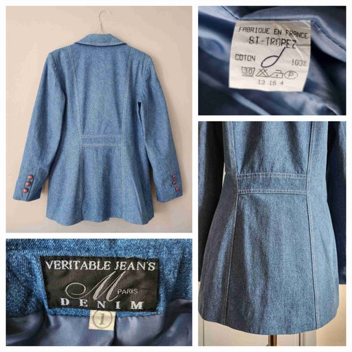 Denim blazer