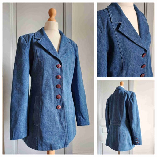 Denim blazer