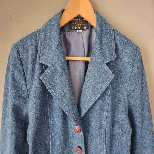 Denim blazer