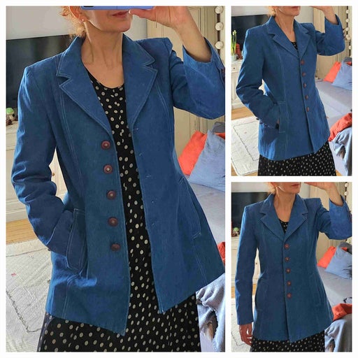 Denim blazer