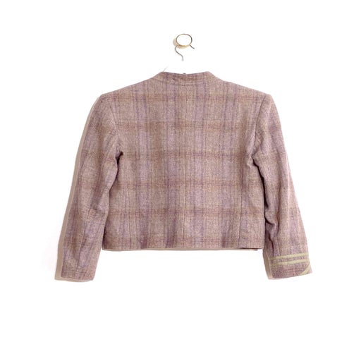 Pastel tartan jacket