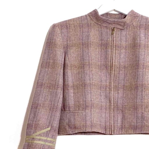 Pastel tartan jacket