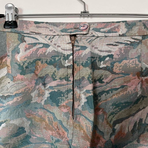 Tapestry mini skirt
