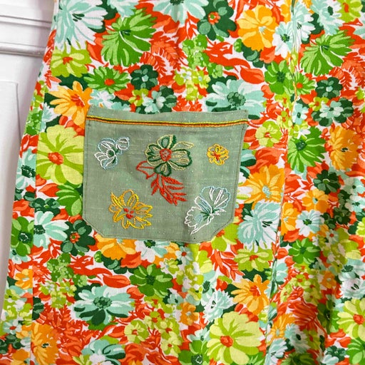 60's cotton dress