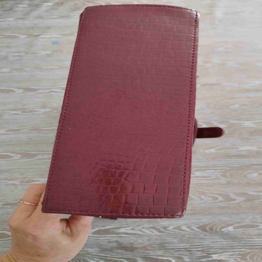 Croc embossed bag