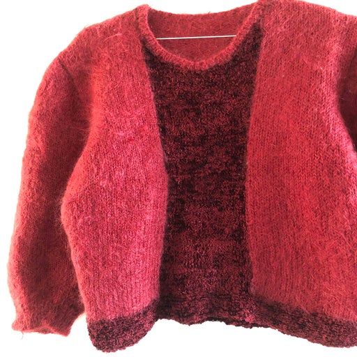 Angora sweater