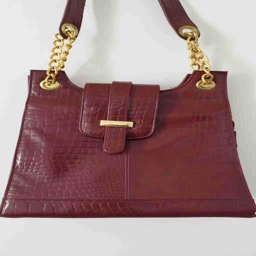 Croc embossed bag